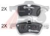 A.B.S. 37279S Brake Pad Set, disc brake